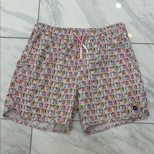 johnnie-O Colorful Kids Swim Trunks